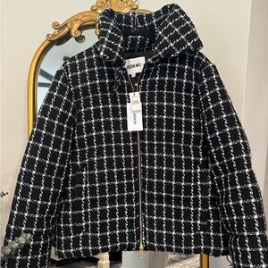 Jason Wu Monochrome Textured Jacket